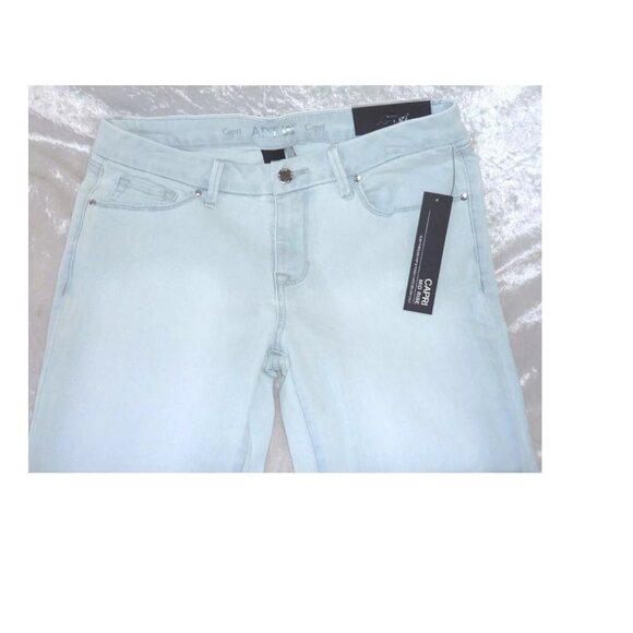 Women's Denim Capri Apt 9 Slim Fit size 12 NEW - Picture 3 of 5